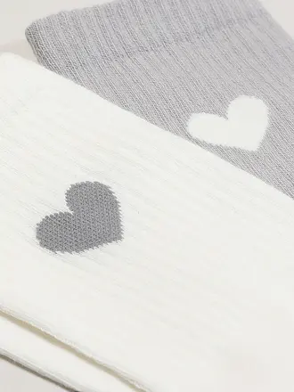 OPUS | Chaussettes YENNIS LOVE lot de 2 sweet rood | hellgrau